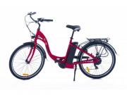 XY06010196 E-bicykel MOTORRO Comfort plus cervena MOTORRO