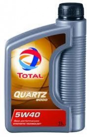5W4090001L olej TOTAL Quartz 9000 5W40 1L Total
